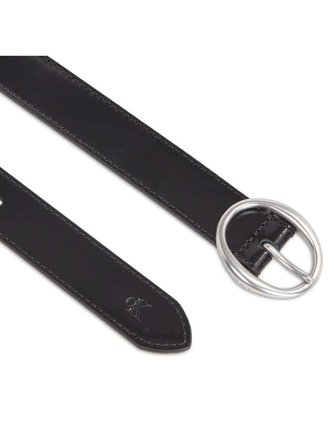 Calvin Klein Jeans Ζώνη Γυναικεία Calvin Klein Jeans Classic Round Lthr Belt25Mm K60K611985 Μαύρο