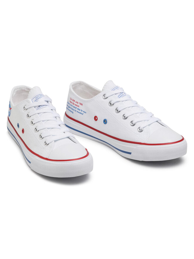 Nasa Sneakers aus Stoff Nasa TRAINAS21-21 Weiß