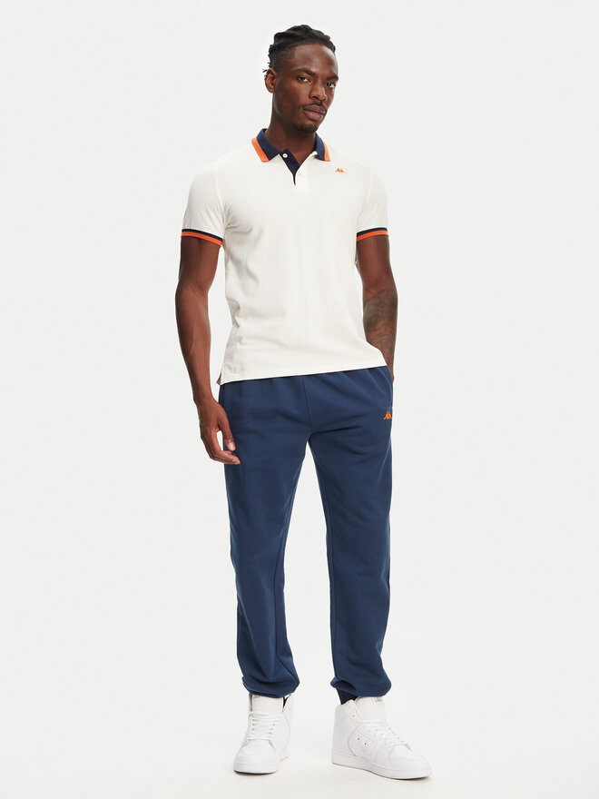 Robe di Kappa Robe di Kappa Polo majica Atsushi 611255W Écru Regular Fit