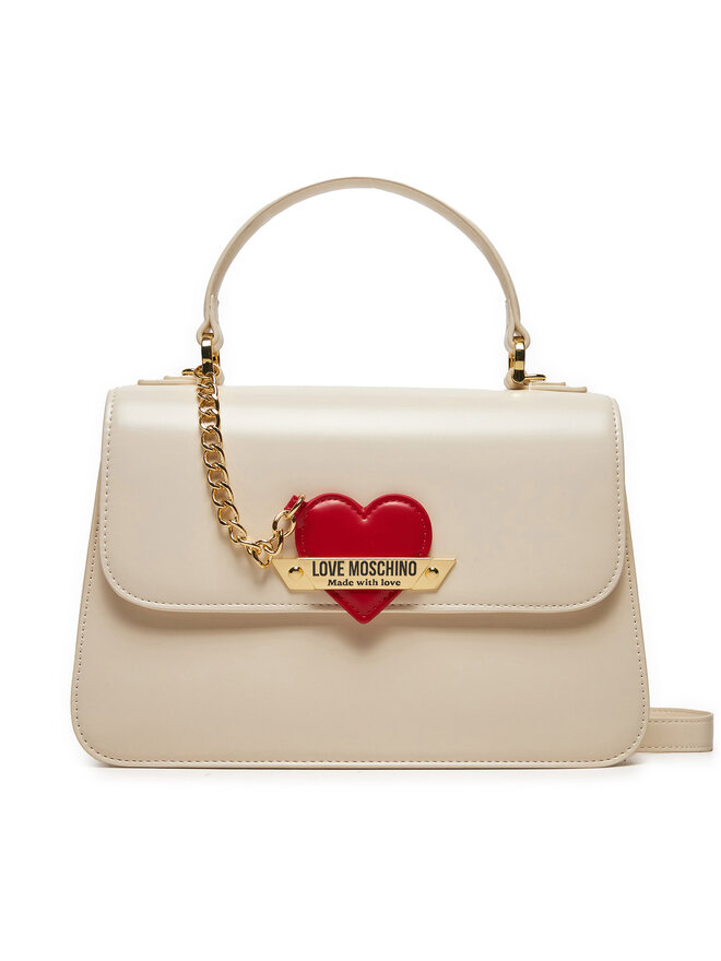 Сумка LOVE MOSCHINO JC4138PP1LLM1110 Écru | evzuttya.com.ua