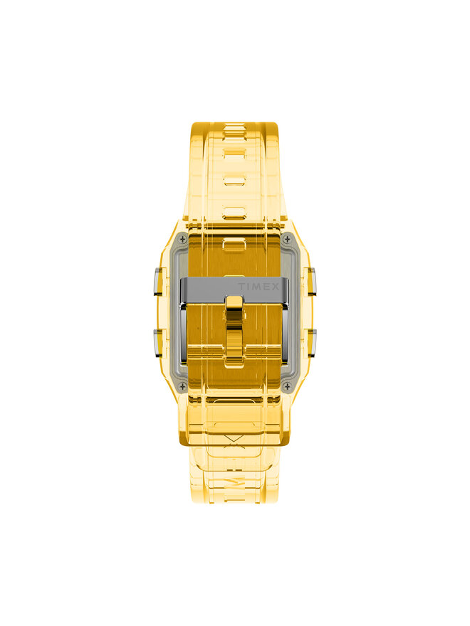 Timex Zegarek Timex Q Timex Lca X Fortnite® Chronograph TW2W96600 Żółty