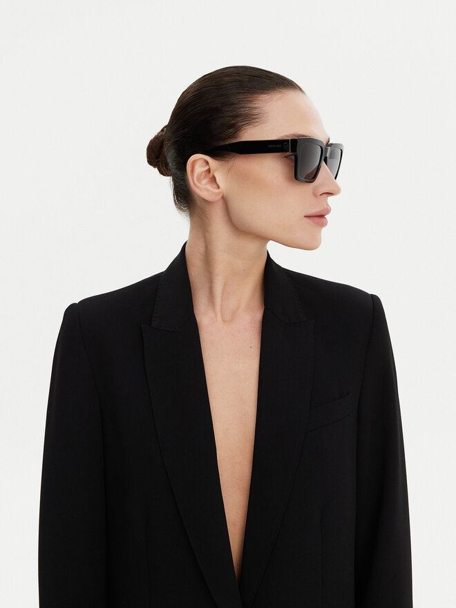 Trussardi Okulary przeciwsłoneczne Trussardi TSM9028 Czarny