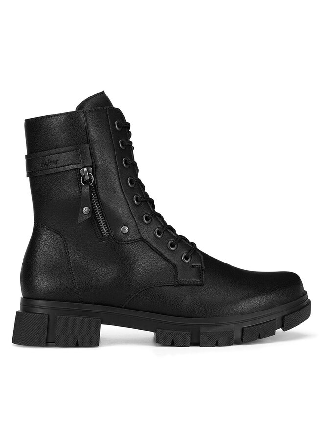 Rieker Боти Rieker Y7113-00 Черен