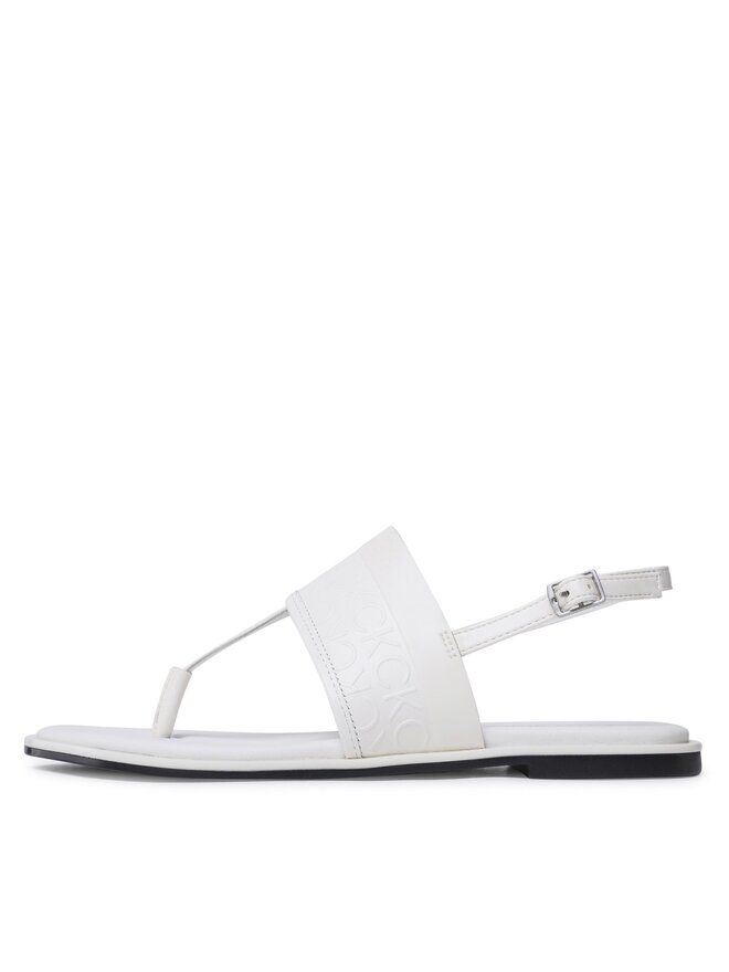 Calvin Klein Sandalen Calvin Klein Almond Tp Sandal HW0HW01536 Écru