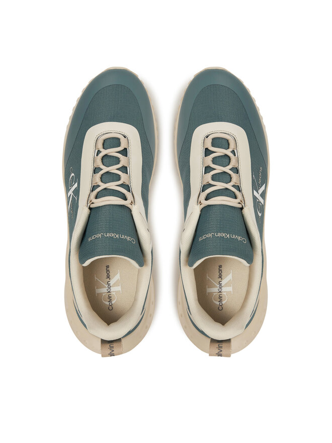 Calvin Klein Jeans Sportcipők Calvin Klein Jeans Eva Runner Low Lace Ml Mix YM0YM00968 Kék