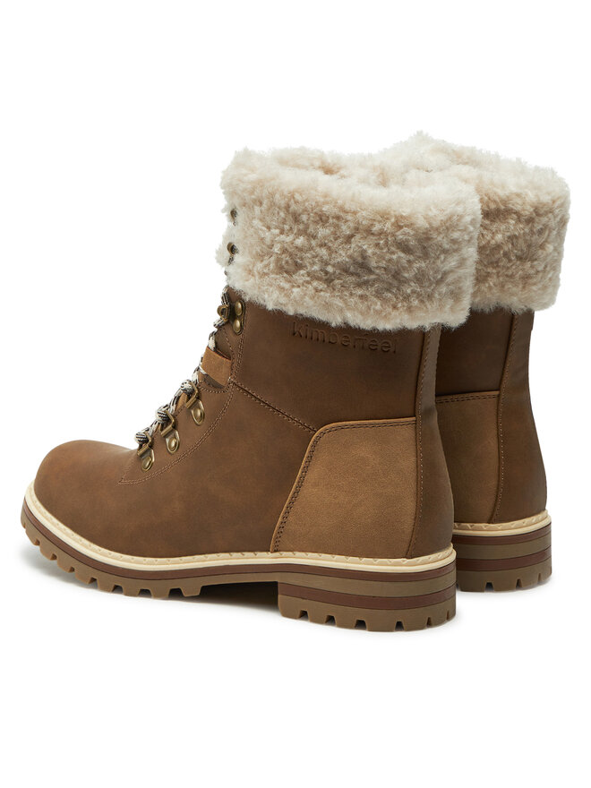 Kimberfeel Schnürstiefeletten Kimberfeel Pixie Braun