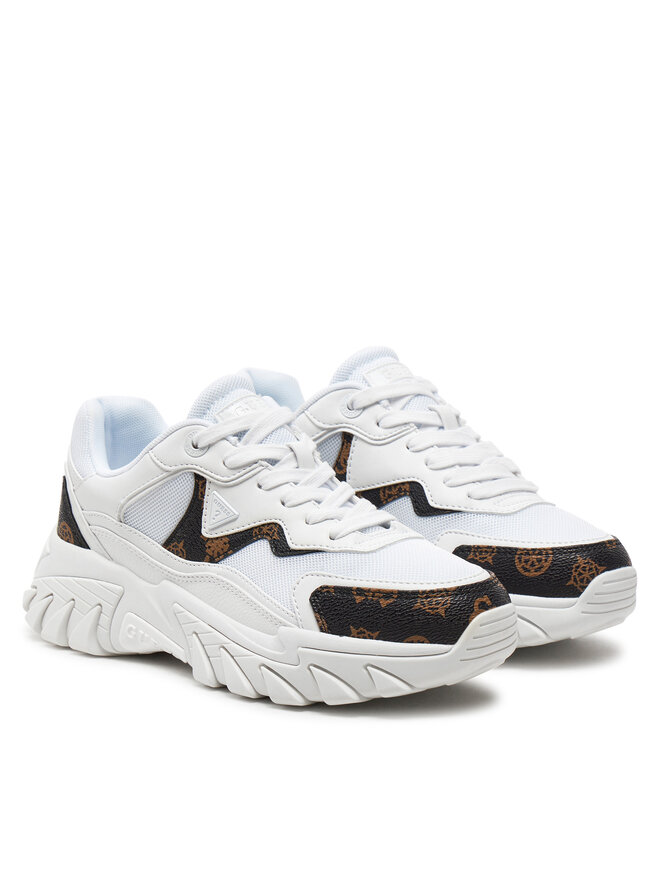 Guess Snīkeri Guess Nowah FLTNOW FAL12 Balts