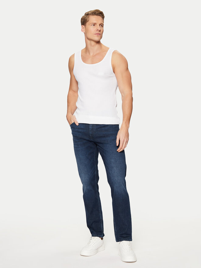 BOSS BOSS Pack de 3 camisetas de tirantes 50542132 Blanco Regular Fit