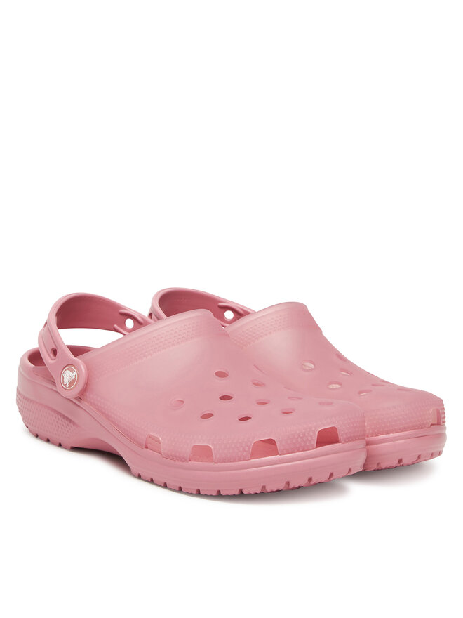 Crocs Pantoletten Crocs Classic Frosted Clog 210928 Rosa