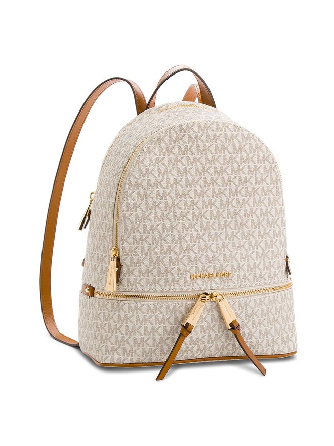 MICHAEL Michael Kors Batoh MICHAEL Michael Kors Rhea Zip 30S7GEZB1B Béžová