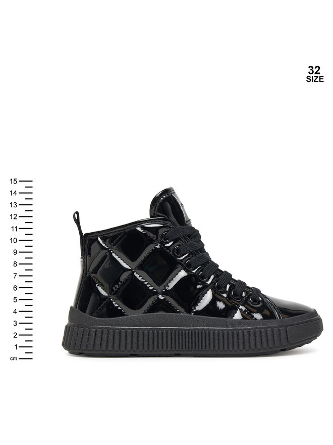 Geox Sneakers Geox J Laquinny J56M3F 000HH C9999 S Negru