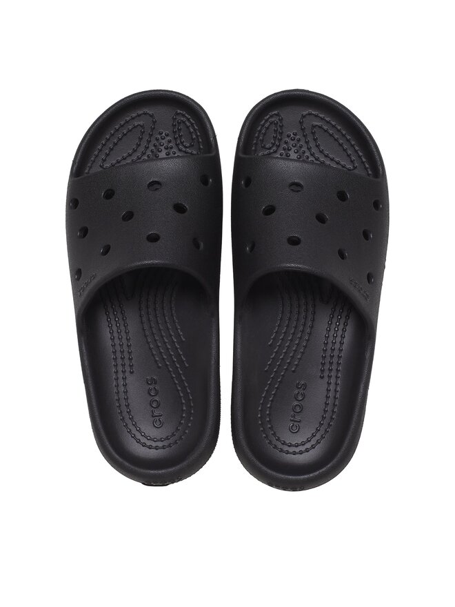 Pantoletten Crocs Classic Slide V2 Kids 209422 Schwarz | eschuhe.de