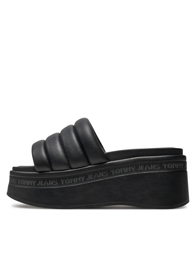 Tommy Jeans Ciabatte Tommy Jeans Tjw Wedge Sandal EN0EN02455 Nero