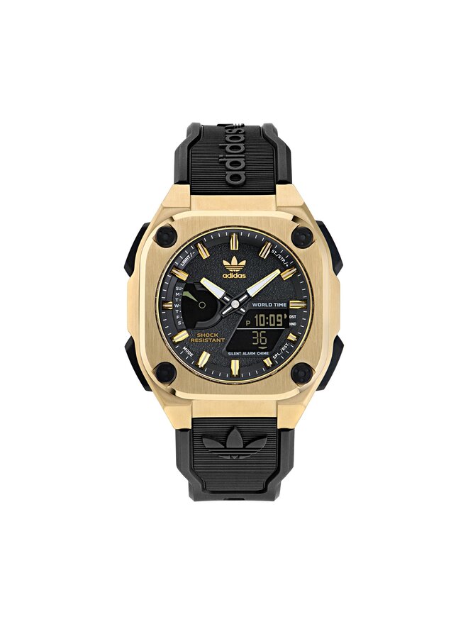 Uhr adidas Master Originals One Chrono AOFH23501 Schwarz eschuhe