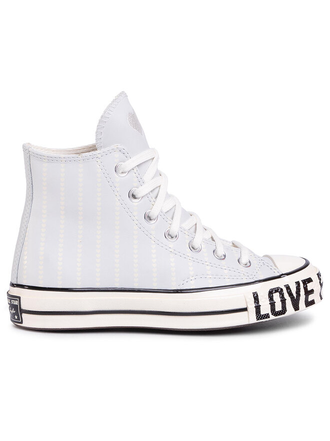 Converse Sneakers aus Stoff Converse Chuck 70 Hi Photon 567152C Grau