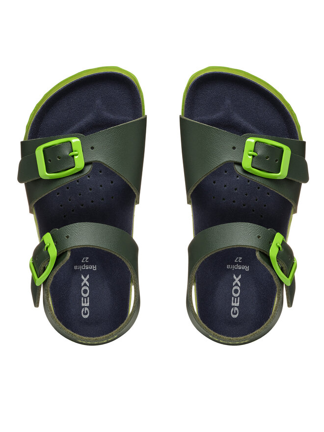 Geox Sandály Geox J Ghita J558LC 0003W C3X2K S Khaki
