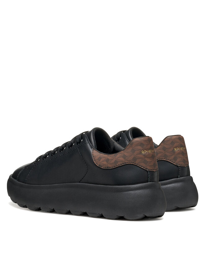 Geox Sneakersy Geox D Spherica Ec4.1 D45TCD 08504 C9229 Černá