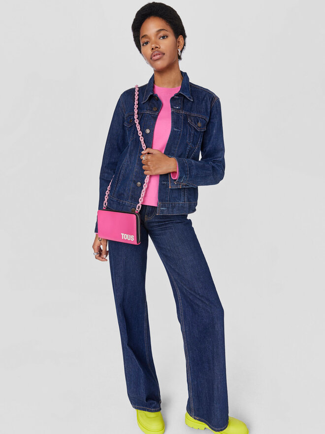 TOUS Bolso para móvil TOUS Billetera-Portamovil T Carol 2001860525 Rosa