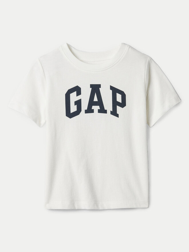 Gap Gap Marškinėliai 888285-02 Balta Regular Fit