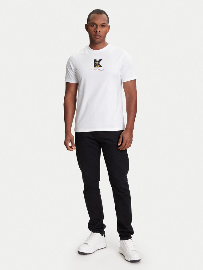 KARL LAGERFELD KARL LAGERFELD T-Shirt 755099 553270 Weiß Regular Fit