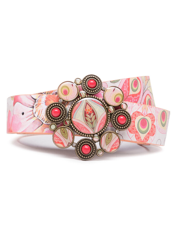 Desigual Жіночий ремінь Desigual 21SARP05 Коричневий