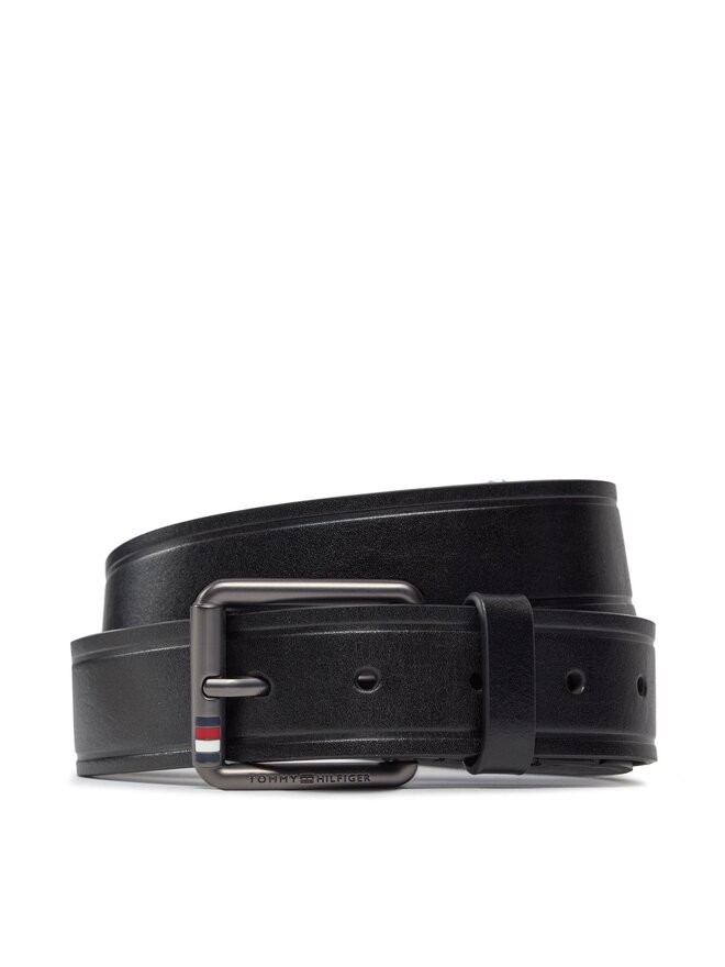 Tommy Hilfiger Férfi öv Tommy Hilfiger Casual 3.5 AM0AM12066 Fekete