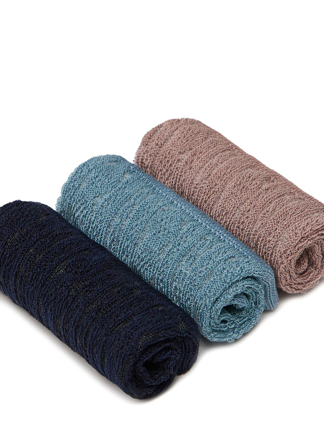 Nine West Șosete Nine West KR_NW_SHINY_Z_SS25 (3 PACK) Colorat