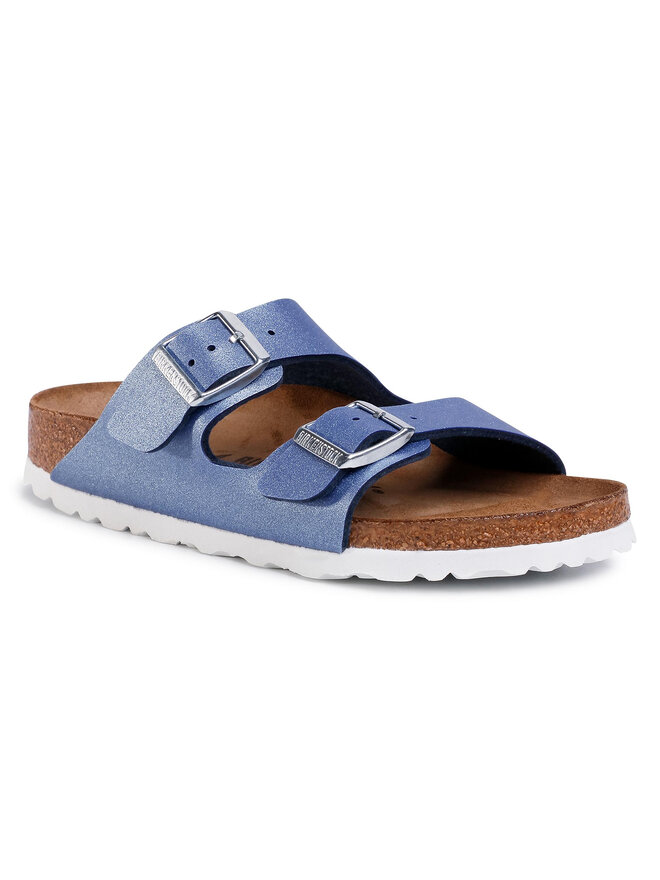 Birkenstock blue metallic deals