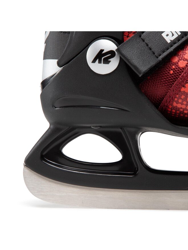 Schlittschuhe K2 Rink Raven Ice Boa 25G0310.11 Rot | eschuhe.de