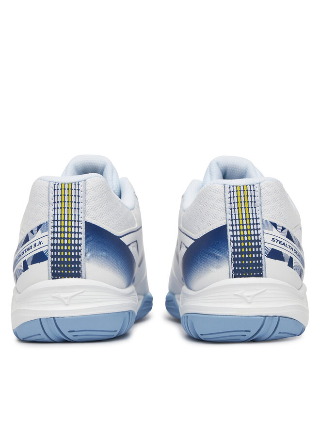 Mizuno Zapatillas de fútbol sala Mizuno Stealth Star 3 Jr. X1GC2507 Blanco