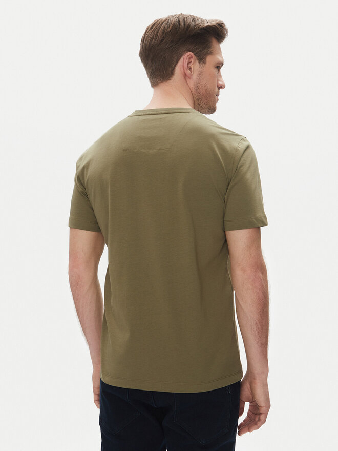 Aeronautica Militare Aeronautica Militare Camiseta 251TS1580J372 Caqui Regular Fit