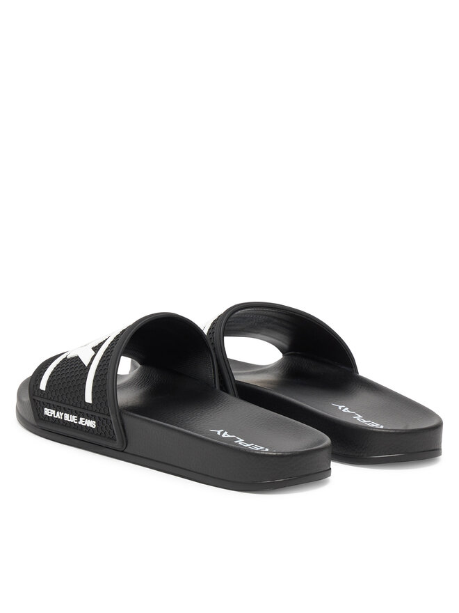 REPLAY Pantoletten REPLAY GMF1A .000.C0060S Schwarz