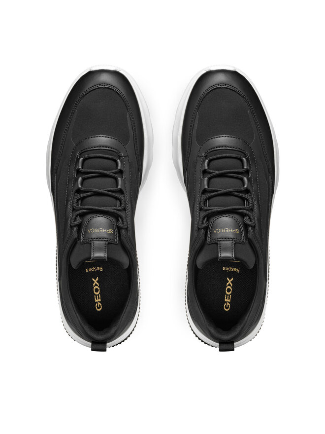 Geox Sneakersy Geox U Spherica Actif U45BAD 0119B C9999 Čierna
