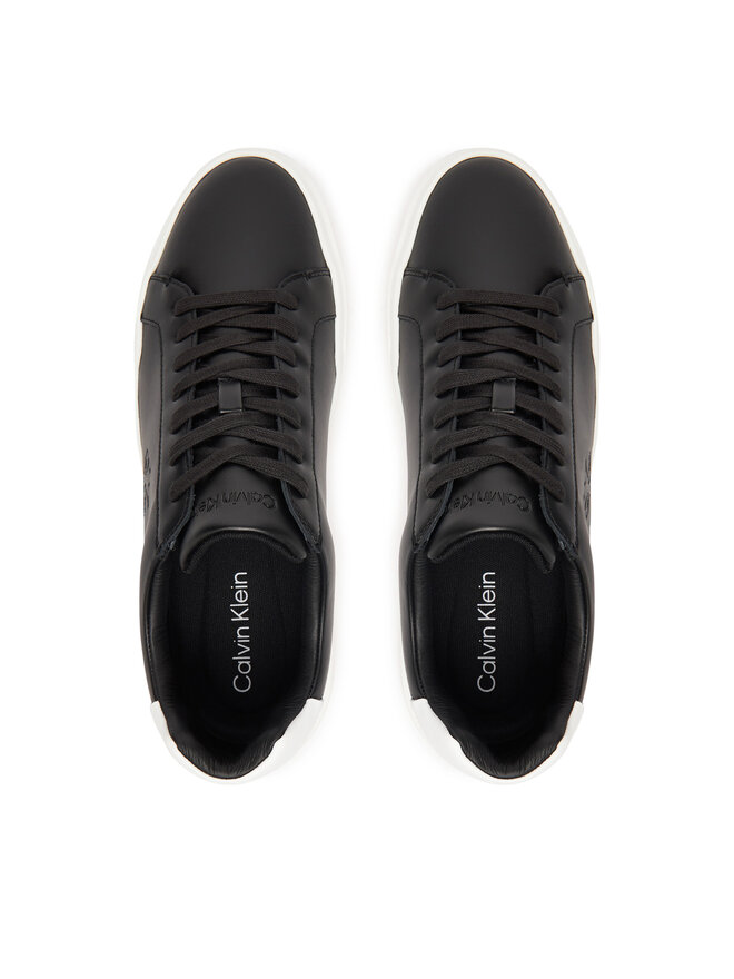 Calvin Klein Sneakers Calvin Klein Chunky Cupsole Laceup Lth YM0YM01344 Nero