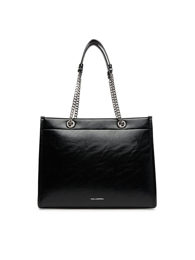 KARL LAGERFELD Ročna torba KARL LAGERFELD A3W30031 Črna