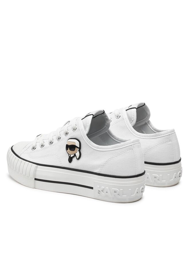 KARL LAGERFELD Trampki KARL LAGERFELD KL60424 Biały