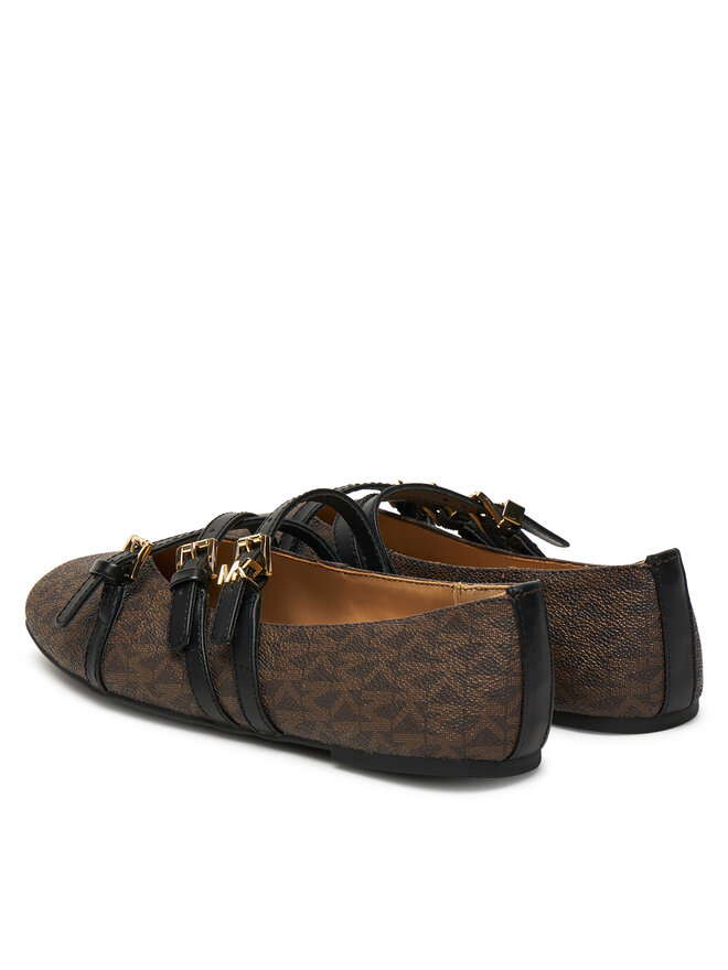 MICHAEL Michael Kors Балеринки MICHAEL Michael Kors Indy 40T5IDFP1B Кафяв