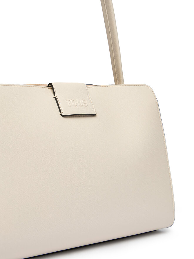 TOUS Handtasche TOUS CITY M. KAOS ICON 2002355201 Creme