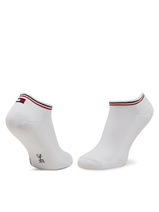 Tommy Hilfiger Sada 2 párů kotníkových ponožek unisex Tommy Hilfiger 701228178 Bílá
