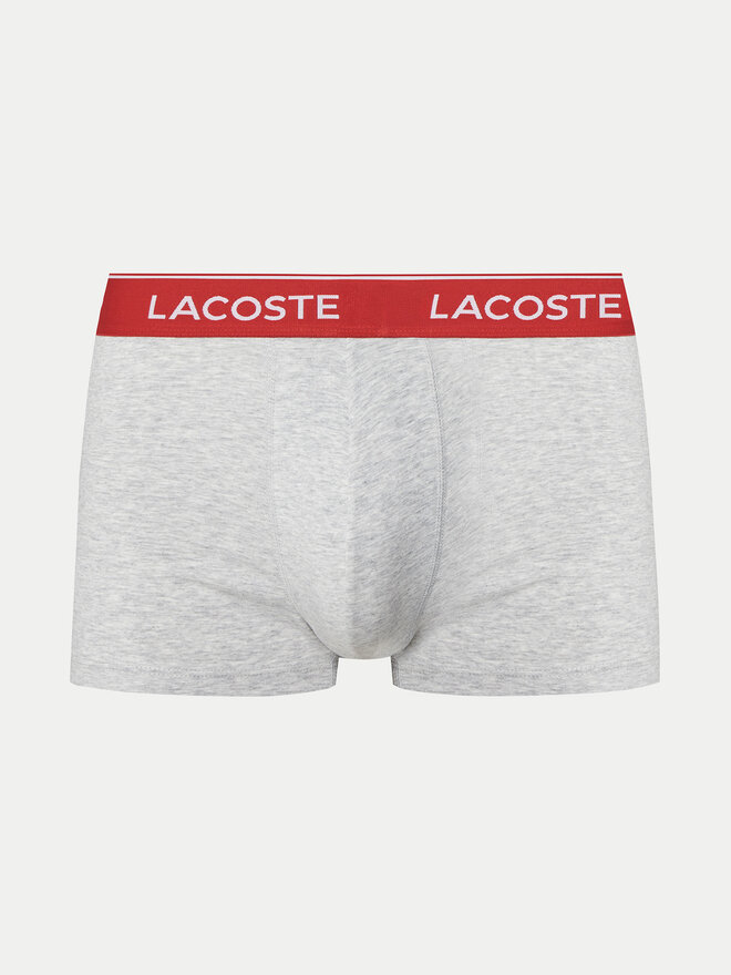 Lacoste Lacoste Набір з 3 пар боксерів 5H1297 Сірий