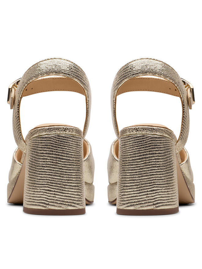 Clarks Sandalen Clarks Ritzy75 Rae 26181303 Goldfarben