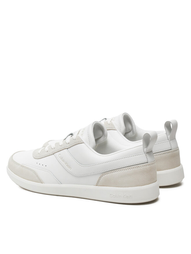Calvin Klein Sneakers Calvin Klein Low Top Lace Up Lth Mix HM0HM00851 Weiß