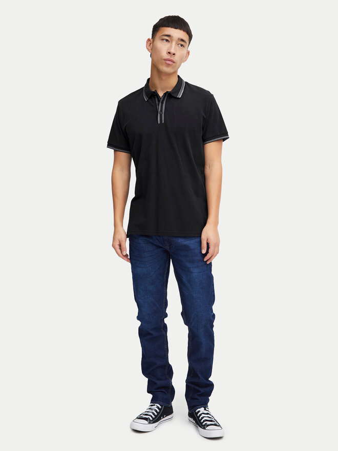 Blend Blend Polo marškinėliai 20716474 Juoda Regular Fit