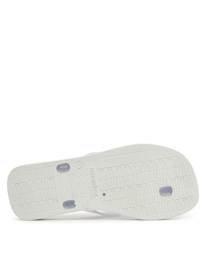 Melissa Σαγιονάρες Melissa Mini Melissa Sun Long Beach II Inf 36100 Λευκό