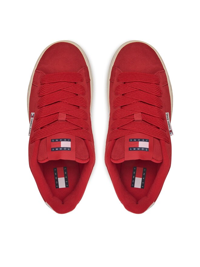Tommy Jeans Sneakers Tommy Jeans Skate EN0EN02677 Roșu