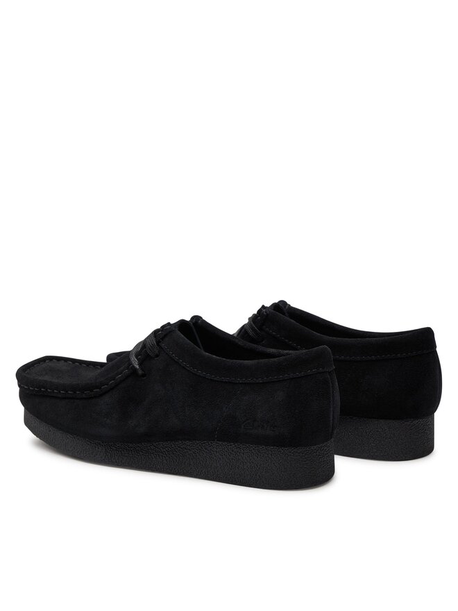 Clarks Półbuty Clarks Wallabee Evo Sh 26174746 Czarny