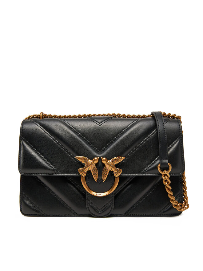 PINKO Handtasche PINKO Love One Classic Light Dc PE 25 PLTT 104549 A26Z Schwarz