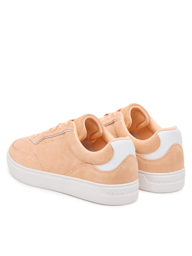 Tommy Hilfiger Sneakersy Tommy Hilfiger Casual FW0FW08898 Pomarańczowy