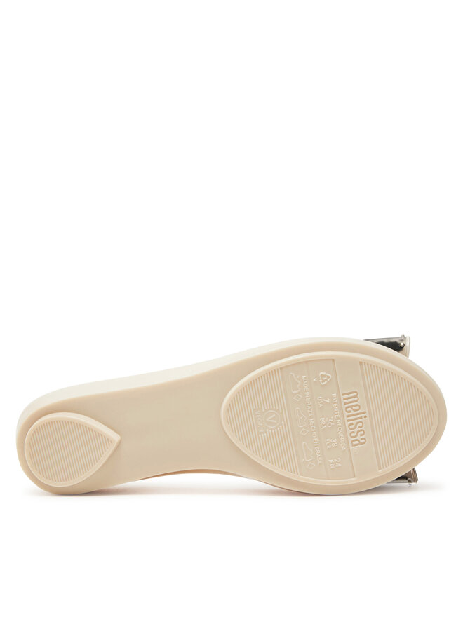 Melissa Baleriny Melissa Melissa Ultragirl Classic Bow Ad 35965 Beżowy
