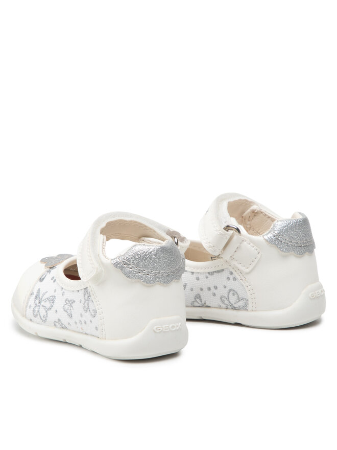Geox Pantofi Geox B Elthan G. B B251QB 0AW54 C0007 Alb